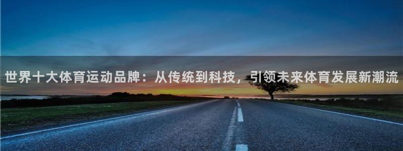  利记代理备用网址：世界十大体育运动品牌：从传统到科技，引领未